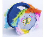 folia Transparentpapier Zuschnitte weiss 20 Stück rund 2