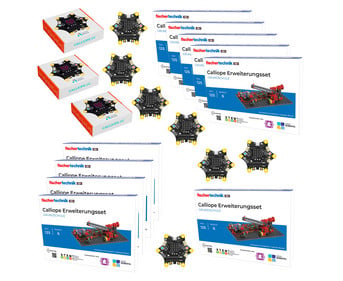 fischertechnik Klassenset Calliope inkl Calliope mini 3 0