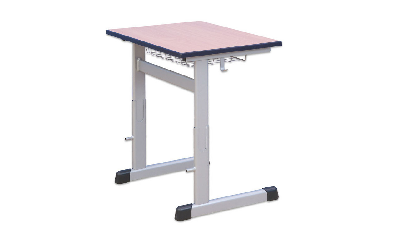 Höhenverstellbarer Einzel-Tisch mit Ablage - betzold.ch