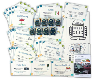 BOB3 Primarschulset inkl 8 BOB3 Roboter