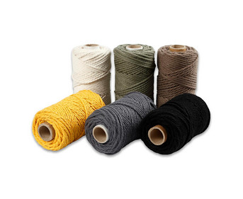 Makramee Garn 6er Set