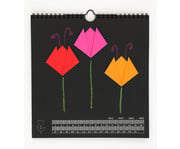 folia Bastelkalender quadratisch blanko 3 Stück 7