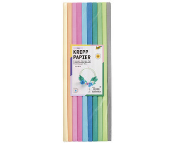 Krepppapier Rollen 10 Stück
