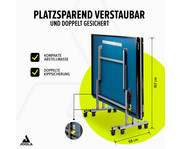 JOOLA® Tischtennisplatte Transport 4