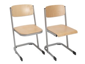 Schülerstuhl mit U-Fuss