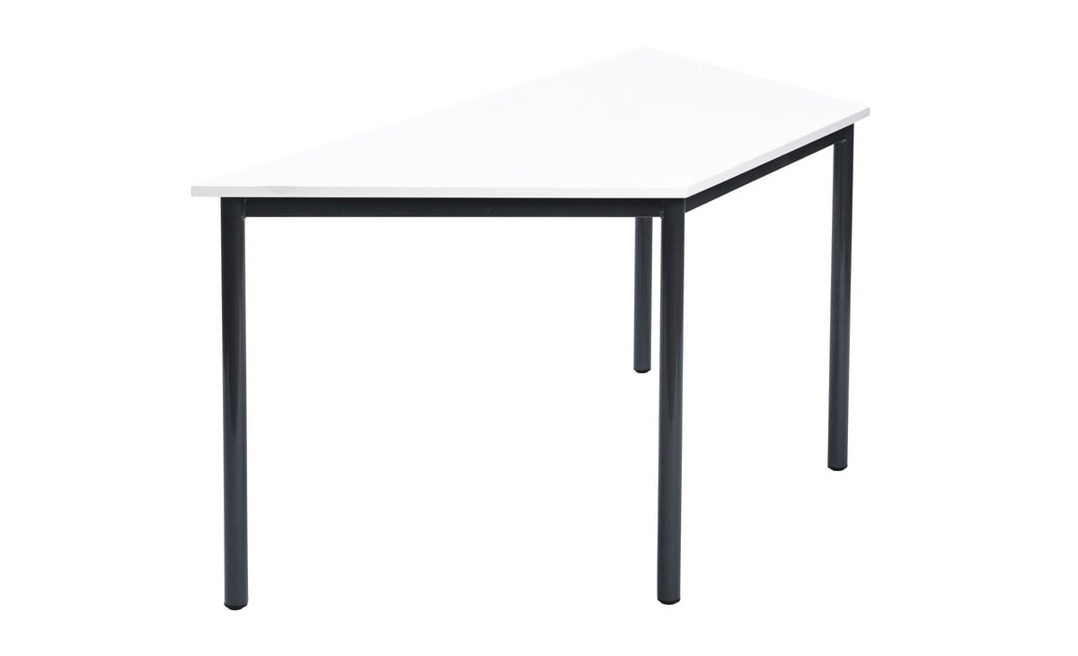 Trapeztisch, runde Tischbeine