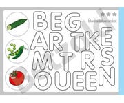 288 kunterbunte Fädelbuchstaben 7