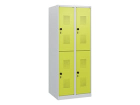 Schliessfachschrank MIDI/MAXI, mit kleinen Türen