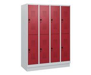 Schliessfachschrank MIDI/MAXI mit kleinen Türen 2