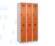 Schliessfachschrank MIDI/MAXI mit kleinen Türen 6