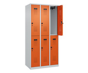 Schliessfachschrank MIDI/MAXI mit kleinen Türen 7