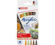 edding 5300 Acrylmarker fein 5er Set 2
