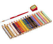 STABILO® Buntstifte woody 3 in 1 Kartonetui 18 Farben 3