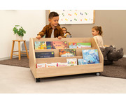 Betzold Bücherwagen Trapez niedrig 4