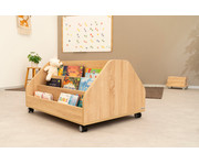 Betzold Bücherwagen Trapez niedrig 5