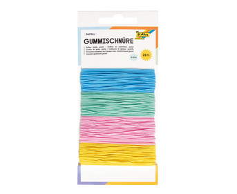 Gummischnüre Set mit 4 Stück