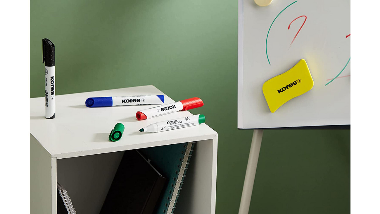 Bi-Office Magnetischer Whiteboard-Schwamm – Leicht, Waschbar, Praktisch Für Büro & Schule