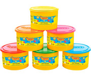 JOVI Soft Knete 6er Set 3