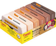 JOVI Plastilina Modelliermasse 6x 50 g 1