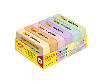 JOVI Plastilina Modelliermasse 6x 50 g