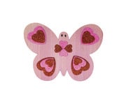 Selbstklebende Moosgummi Sticker Glitter 100 Stück 6