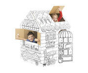 BANKERSBOX Spielhaus zum Bemalen 3