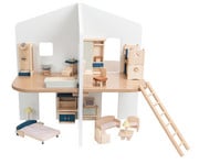 Betzold Puppenhaus natur 2 stöckig 7
