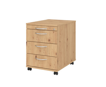 Betzold Rollcontainer Solid mit 4 Schüben abschliessbar