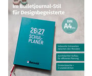 Betzold Design Schulplaner Hardcover DIN A4 plus 2