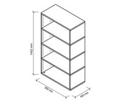 Betzold Flexwall Regal 4 OH 3