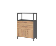 Betzold Flexwall Kombischrank 3 OH 2 Schübe 1 offenes Fach 3