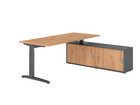 Betzold Schreibtisch VXB mit Sideboard höhenverstellbar