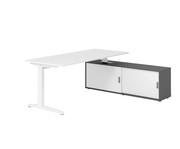Betzold Schreibtisch VXB mit Sideboard höhenverstellbar 3