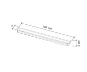 Betzold Kabelwanne für Schreibtische klappbar 2