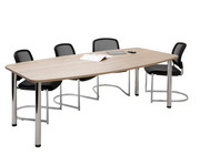 Betzold Meeting Konferenztisch Rundrohrfuss 2