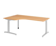 Betzold Eckschreibtisch VXB höhenverstellbar 200 x 120 cm 4
