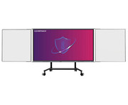 Clevertouch® Pro Series 3 mit mobiler elektr Höhenverstellung und Tafelflügel 5