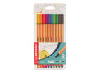 STABILO® Fineliner point 88 Etui 10 Farben