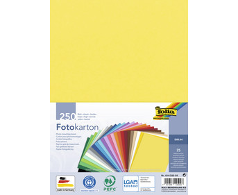 Fotokarton 300 g/m² DIN A4 250 Blatt