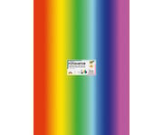 folia Regenbogen Fotokarton 300 g/m² 50 x 70 cm 10 Bogen 1