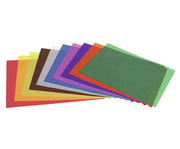 folia Transparentpapier 42 g/m² 50 x 70 cm 100 Bogen 10 Farben 1