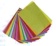 Transparentpapier 42 g/m² 70 x 100 cm 25 Bogen 10 Farben 1