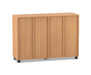 Flexeo® Regal 4 Reihen 16 grosse Boxen 2