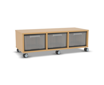 Flexeo® Regal 3 Reihen 3 grosse Boxen Mittelwand