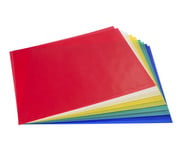 folia Transparentpapier 115 g/m² 50 5 x 70 cm 10 Bogen 5 Farben 1