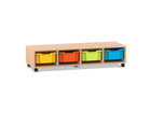 Flexeo® Regal PRO 4 Reihen 4 Boxen Gr M
