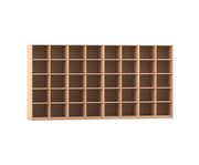Flexeo® Bibliotheksregal 40 Fächer hoch Breite 377 6 cm 1