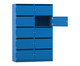 Flexeo® Schliessfachschrank 10 Fächer mit Briefschlitzen Breite 126 4 cm 6