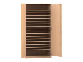 Flexeo® Papierschrank, 16 Fächer