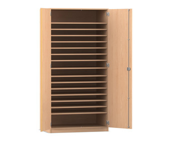 Flexeo® Papierschrank 16 Fächer